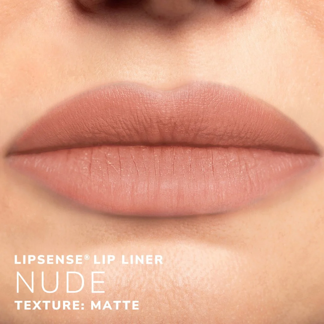 Nude LipSense Lip Liner: Long-Lasting Pinky Nude Matte Pencil